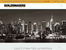 Tablet Screenshot of boilermakerslocal5.com